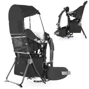 Muestra gratuita, nuevo diseño, certificado BSCI, portabebés ergonómico multifuncional ajustable de poliéster para bebés y niños pequeños. - Product Image 6