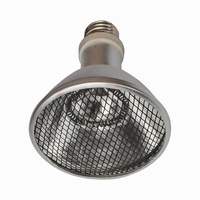 Lampes infrarouges lointaines pour reptiles 55W 75W 100W Par30, ampoule chauffante infrarouge en fibre de carbone à chaleur profonde, base E27/E26, 110/130V-220/240V