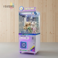 TONGRU personnalisé Mini grue à griffes Machine en gros à pièces Arcade prix poupée Machine Bill accepteur fabricant