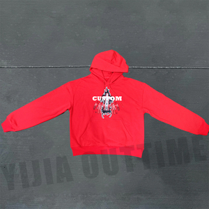 2025 <span class=keywords><strong>nouvelle</strong></span> mode 430 Gsm poids lourd français éponge coton lavé à l'acide pull à capuche personnalisé pour hommes - Product Image 1