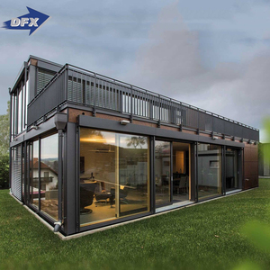 Easy assembly and disassembly 20ft design 40ft modular prefab storage shipping container homes bar for sale