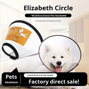 Collare Elisabettiano Anti-Leccamento e Anti-Morso in PP per Protezione Post-Operatoria per Cani e Gatti - Product Image 5