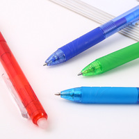 Nouveau Stylo Gel Effaçable Créatif et Simple pour Étudiants, Fournitures de Papeterie, Pointe Bille 0.7mm, Encre Colorée, Personnalisable