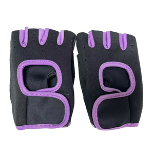 قفازات حركة بنصف إصبع لركوب الدراجات معدات أمان تمتص الصدمات مع حماية راحة اليد - Product Image 4