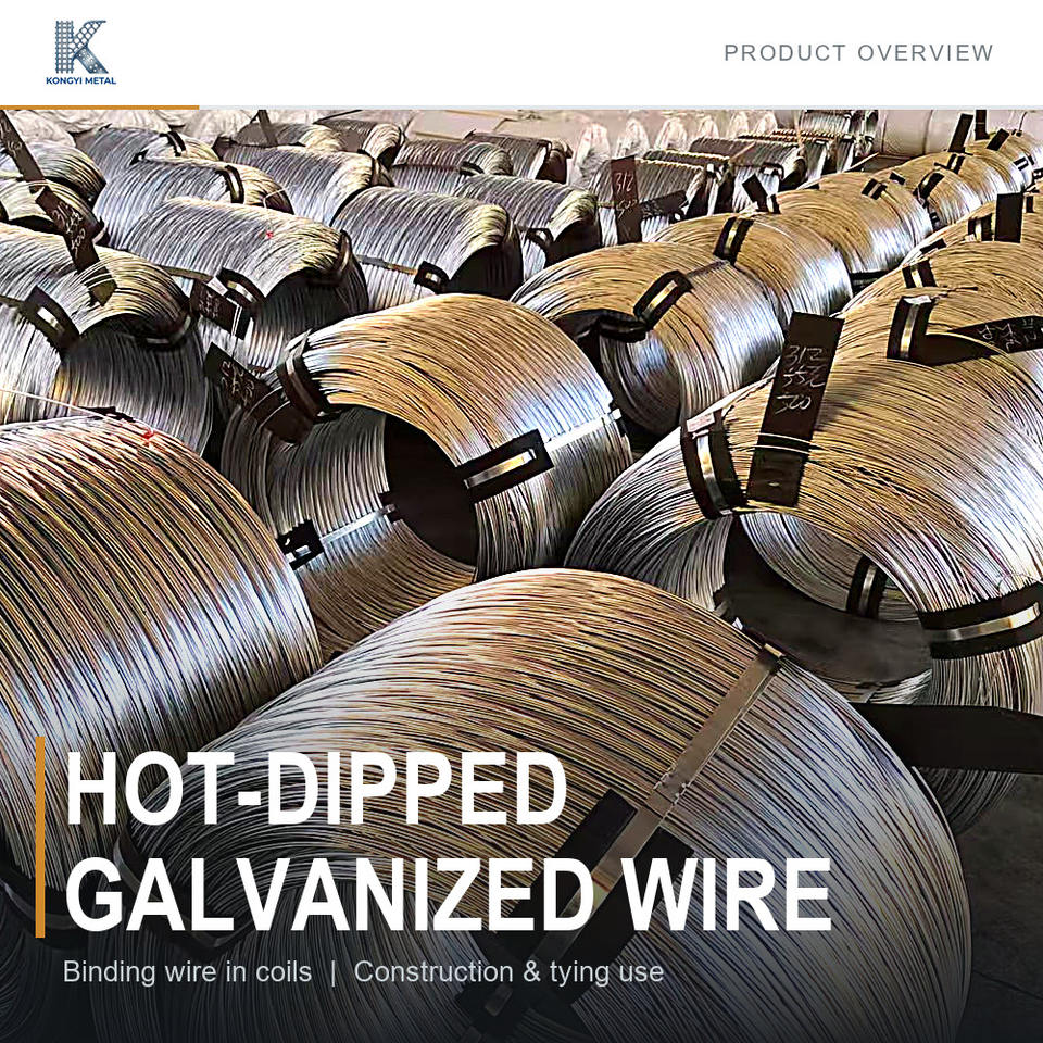 Hot Dipped Galvanized Wire Rod Drawn Wire for Cable Armoring Spring ...