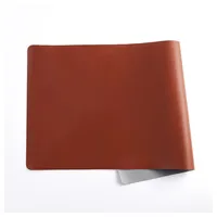Ensemble de tapis de table avec logo personnalisé marron et gris de haute qualité conception de tapis d'assiette mignon pour la cuisine à manger napperons en gros
