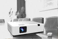 Projecteur de formation InASK CW460 Business HD Home Office 4600 Lumens Luminosité Projecteur LCD