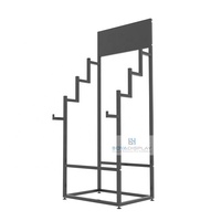 Tapis personnalisé couverture en caoutchouc tapisserie suspendue cadre métallique support de papier peint tissu triple tapis présentoir simple