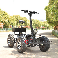 Quad 4 roues Cargo UTV Farm Motor Quad Bike 125CC 8000W 4X4 ATV électrique