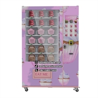 Distributeur Automatique Réfrigéré de Gâteaux et Cupcakes, à Vendre, avec Ascenseur