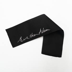 プライベート高密度ダマスク服織りラベルをカスタマイズするための20年の織り経験 - Product Image 6