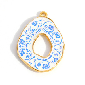 อุปกรณ์ตกแต่งเครื่องประดับชุบสแตนเลส รูปทรงผสมปนกัน เช่น ปีก หัวใจ จี้ขนาดกลาง สำหรับทำสร้อยคอ ชิ้นส่วนประกอบเครื่องประดับ - Product Image 2