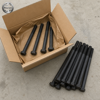 Pengxiang 90 Boulon de siège en acier 27 x 2 x 310 mm à tête hexagonale avec ressort pour châssis de camion benne minier à carrosserie large