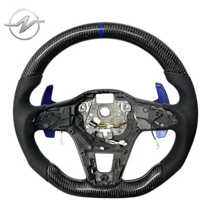 Volant en fibre de carbone en gros pour Volkswagen Mk6 Mk7 Mk8 gti Gtr <span class=keywords><strong>R</strong></span>-<span class=keywords><strong>LINE</strong></span> <span class=keywords><strong>GOLF</strong></span> <span class=keywords><strong>7</strong></span> <span class=keywords><strong>Golf</strong></span> 6 PASSAT POLO CC JETTA GTD Mise à niveau - Product Image 3