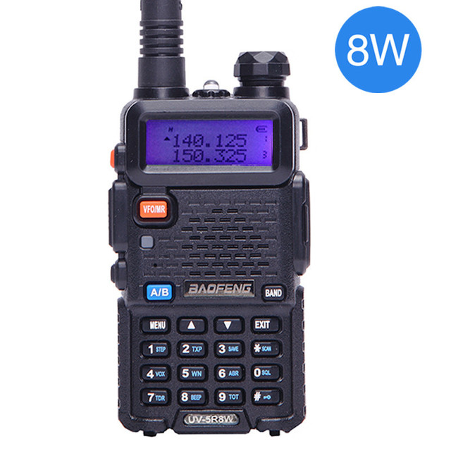 Baofeng UV-5R 8W High Powerful Two Way Radio Portable Walkie Talkie 8 Watts CB Ham Radio 10km Long Range Pofung UV5R Transceiver
