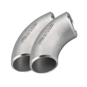 316 stainless steel pipe fitting 2 4 6 8 inch 90 degree SCh40 80 welding elbow with competitive prices