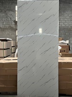 Panneau mural en PVC moderne, non toxique, imperméable, résistant aux UV, effet marbre, écologique, sans formaldéhyde, ignifuge, insonorisant, pour usage commercial