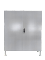 IP55 Mobile Enclosure Galvanized Steel Instrument Case Powder Coated Portable Electrical Box Outdoor Testing Equipment