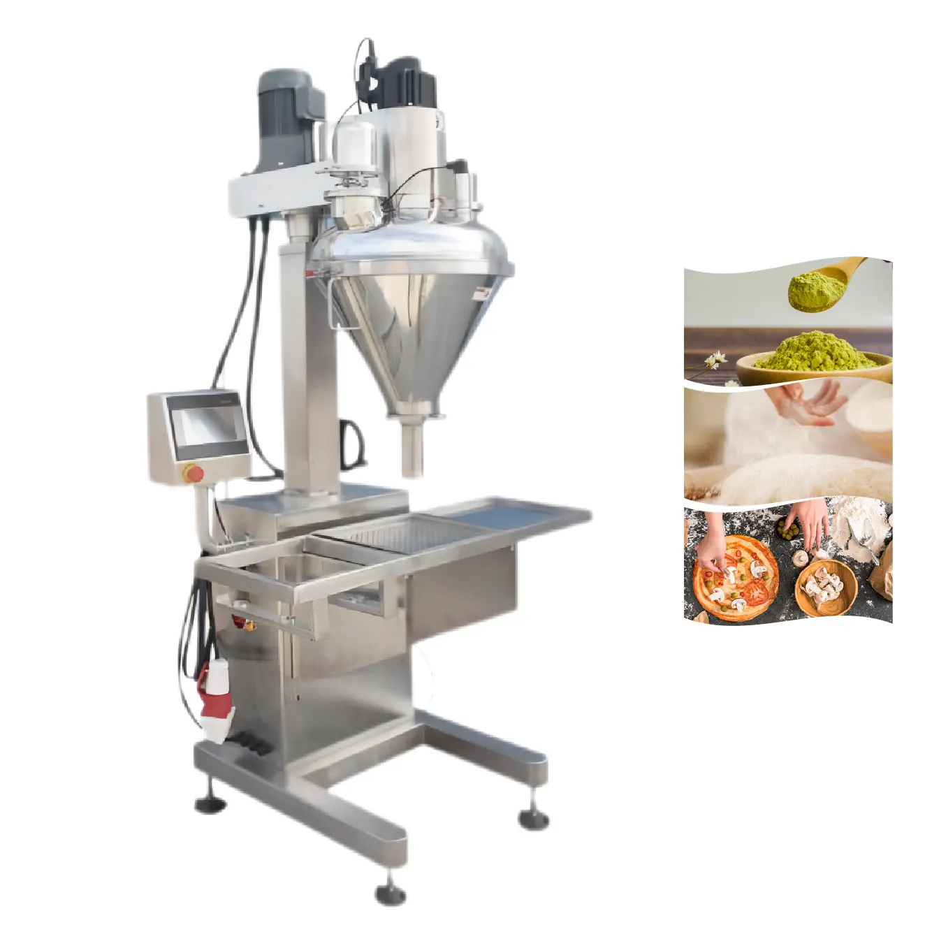 High-Capacity 1g Tomato Pepper Cilantro Powder flour filling machine