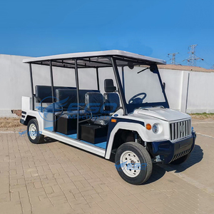 Certified CE Xuchang Ego 6-8 Person <b>Battery</b> Operated Electric 4-Wheel Patrol Car Highway Golf Cart Sightseeing Bus Customized - Product Image 2