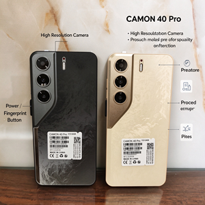 สมาร์ทโฟน 5G Smart Camon 40 Pro หน้าจอ 6.9 นิ้ว HD ชิปเซ็ต MTK ระบบปฏิบัติการ Android 15 แบตเตอรี่ 6900mAh กล้อง 48MP รองรับซิมคู่ GSM LTE รุ่น Global - Product Image 5