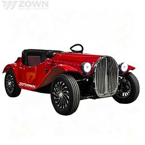 Nouvelles arrivées Mini voitures rouges Véhicules électriques à énergies nouvelles Voiture classique rétro 2 places pour le tourisme - Product Image 1