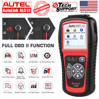 Herramienta de Diagnóstico Automotriz Autel AL519 Original OBD2, Escáner OBD 2, Lector de Códigos de Error EOBD, Escáner Automotriz