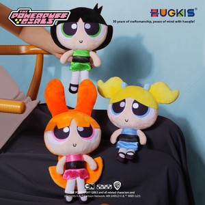 HUGKIS Powerpuff Girls - Simpatico Portachiavi Peluche Super Morbido, Mini Statuetta Cartone Animato, Regalo di Compleanno per Bambini 8-13 Anni - Product Image 1
