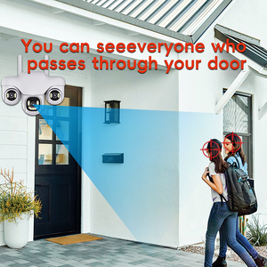 V380 New chế độ riêng tư wifi màu trắng 3 PTZ và 3 màn hình SC31-W-F đám mây điều khiển Mạng CCTV <span class=keywords><strong>Camera</strong></span> - Product Image 4