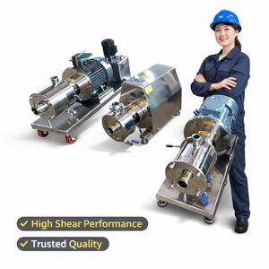 Bomba Homogeneizadora y Emulsionadora de Alta Viscosidad Ace para Procesamiento de Alimentos con Tolva y Doble Entrada - Product Image 5