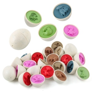 Juguete de Huevos de <span class=keywords><strong>Dinosaurio</strong></span> para Emparejar Colores y Formas, Rompecabezas Montessori, Juego de Aprendizaje Sensorial para Mayores de 14 Años, 4.5x4.5x6cm - Product Image 1