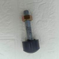 Vis de limitation de porte battante de bus, boulon tampon anti-collision pour porte de passager, M10*65 universel pour pompe de porte de bus Yutong Kinglong Higer