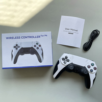 Nouvelle manette de jeu de haute qualité, joysticks sans fil, contrôleurs BT, manette de jeu pour console ps4