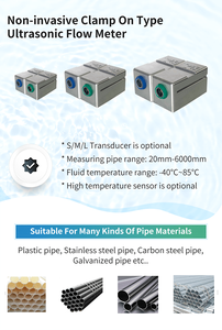ハンドヘルド PTF203 スマート クランプオン流量計 ポータブル超音波流量計 - Product Image 5