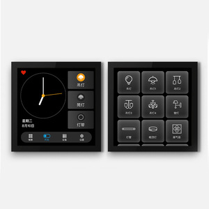 Tuya WiFi <span class=keywords><strong>Linux</strong></span> 4 pulgadas tipo UE panel de control central multifunción inteligente inwall con puerta de enlace multi ZigBee ble con LCD - Product Image 4