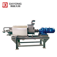 Machine de déshydratation des excréments de volailles, séparateur solide-liquide, filtre, déshydrateur de fumier