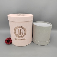 Boîtes d'emballage cadeau rondes personnalisées OEM 2026 en carton recyclé avec motif floral personnalisable