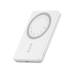 Tragbare Magnetische Powerbank <span class=keywords><strong>10000</strong></span> mAh, dünnes und leichtes Mini-Schnellladegerät für Mobiltelefone, kabellos, 5000mAh - Product Image 2