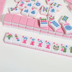 Ensemble de Mahjong américain de base, tuiles lisses gravées, jeu facile, Mahjong occidental traditionnel pour les nouveaux joueurs - Product Image 2