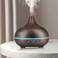 Produits Dropshipping 2026 Diffuseur d'Huiles Essentielles Portable 500ml Diffuseur d'Arômes Ultrasonique Lumière de Nuit LED Humidificateur d'Air