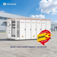 MateSolar 5MWh 20ft Conteneur BESS de stockage d'énergie solaire à refroidissement liquide avec BMS intelligent et EMS pour le lissage des pics de consommation et le décalage de la charge