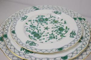 Ensemble de 3 assiettes en porcelaine fine européenne de luxe, best-seller - Product Image 6