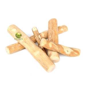 Os à mâcher en bois de café naturel pour chiens, bâtonnet à mâcher en bois de café, jouet en bois pour nettoyer les dents des animaux de compagnie - Product Image 2