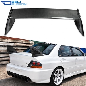 สปอยเลอร์หลังคาร์บอนไฟเบอร์ทรง FQ สำหรับมิตซูบิชิ แลนเซอร์ อีโวลูชั่น EVO 7 8 9 CT9A ปี 2001-2007 ปีกหลังทรง GT สำหรับแต่งรถแข่ง - Product Image 1