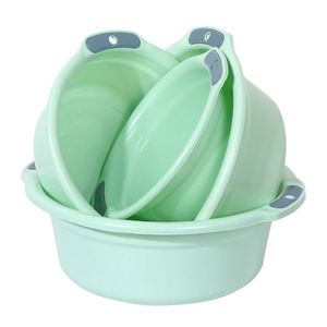 Bassin à pieds double en plastique épaissi pour la maison, idéal pour le lavage du linge, des légumes, des étudiants, des enfants et des bébés - Vente en gros - Product Image 2