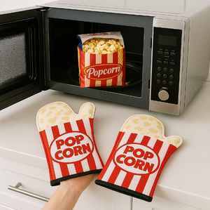 Maniques de four en néoprène isolées et durables pour la cuisson, la pâtisserie, la grillade, le barbecue, antidérapantes, imperméables, résistantes à la chaleur, faciles à nettoyer - Product Image 6