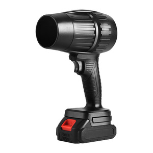 <span class=keywords><strong>Souffleur</strong></span> de feuilles électrique sans fil 21V de qualité industrielle, portatif, pour l'entretien des pelouses et des patios, avec 2 batteries, pour l'élimination de la neige et des feuilles - Product Image 3