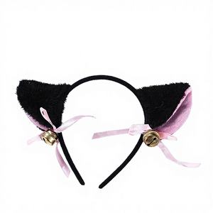 Diadema de Orejas de Gato y Zorro de Peluche para Disfraz de Halloween, Accesorio de Pelo Dulce de Anime para Cosplay - Product Image 4