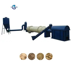 1Ton/Hour Factory Use Alfafa Drying Machine Grass Rice Husk Wood Sawdust Dryer Price