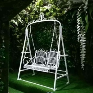 Iron Art Double Seat Swing <b>Garden</b> Ornaments <b>Garden</b> Suppliers - Product Image 5